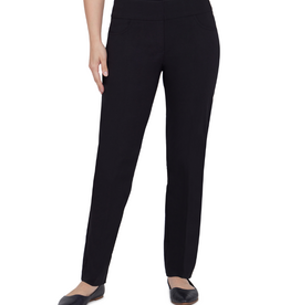 Ruby Rd Ruby Rd Black Petite Tech Twill Pull-On Pant