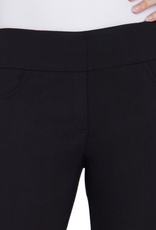 Ruby Rd Ruby Rd Black Petite Tech Twill Pull-On Pant