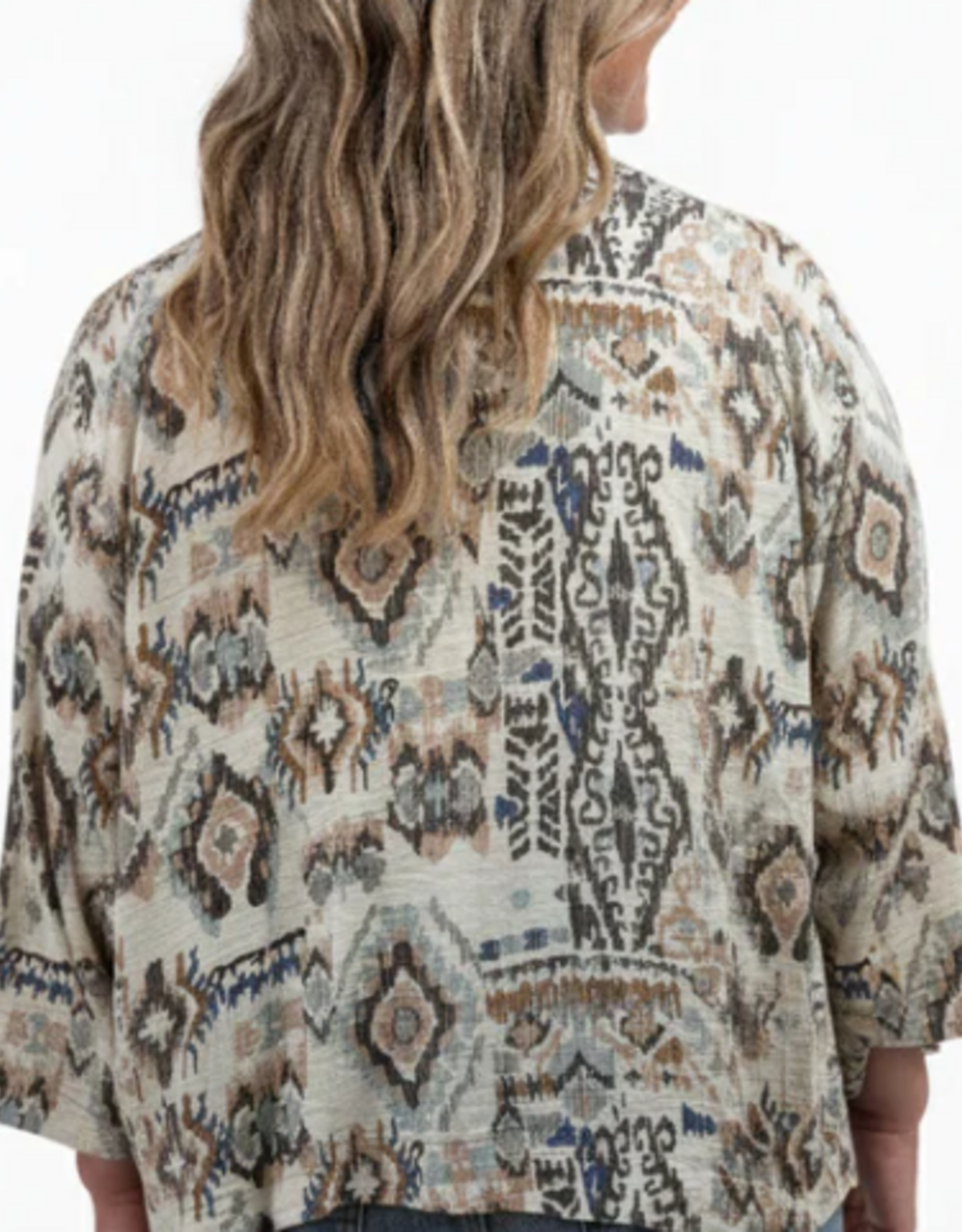Shannon Passero Shannon Passero Monochrome Mix Open Front Karol Cardigan