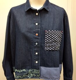 Shannon Passero Shannon Passero Denim Mix Erica Shirt