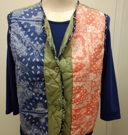 Shannon Passero Shannon Passero Navy Mix Alex Vest