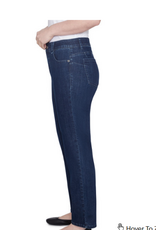 Ruby Rd Ruby Rd Dark Indigo  Comfort Stretch Slim Fit Jeans