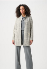 Joseph Ribkoff Joseph Ribkoff  Jacquard Plaid A-line Coat Style