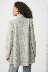 Joseph Ribkoff Joseph Ribkoff  Jacquard Plaid A-line Coat Style
