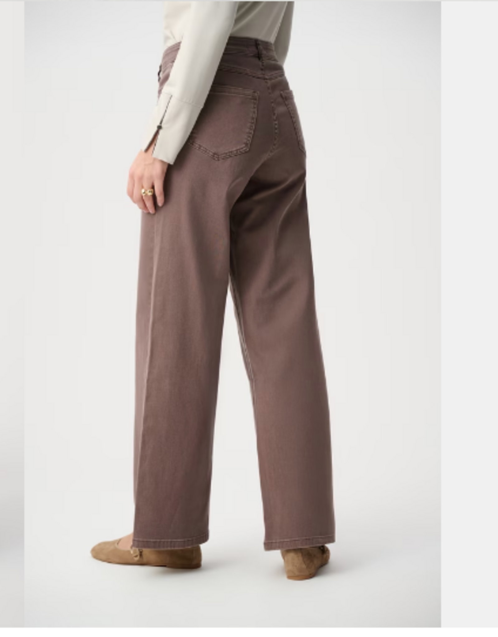 Joseph Ribkoff Joseph Ribkoff  Mink Mid-rise Casual Trousers