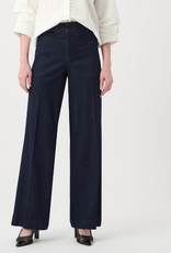 Joseph Ribkoff Joseph Ribkoff Dark Denim Blue High-Waisted Trousers