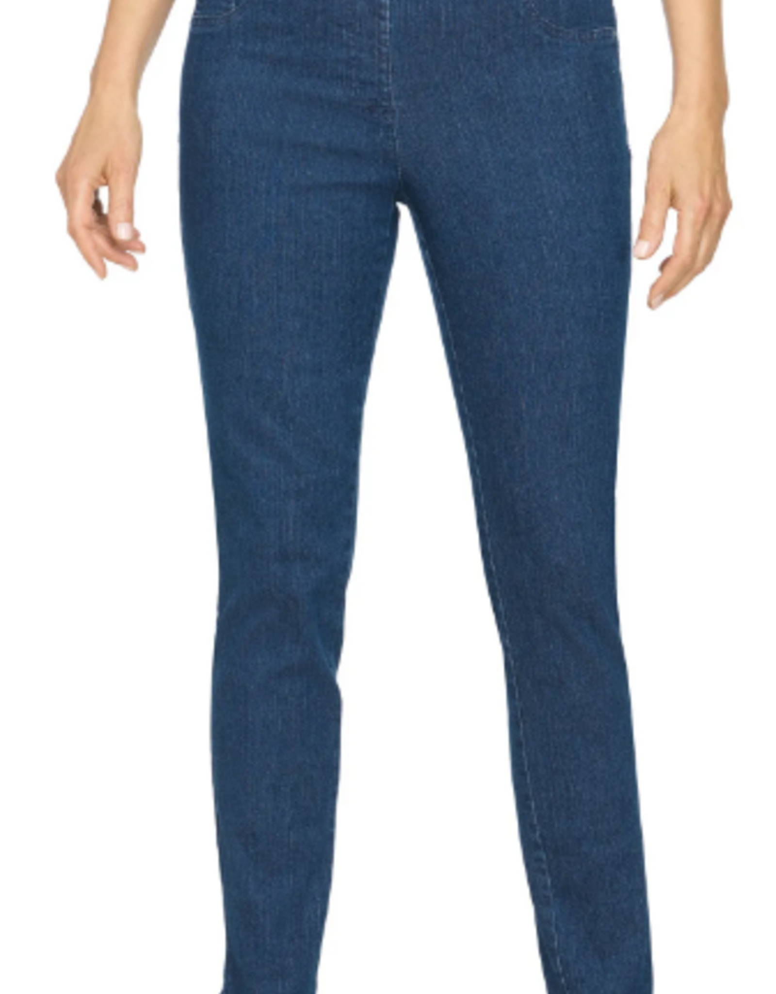 Ruby Rd Ruby Rd 99403 Indigo Pull On Denim Pant