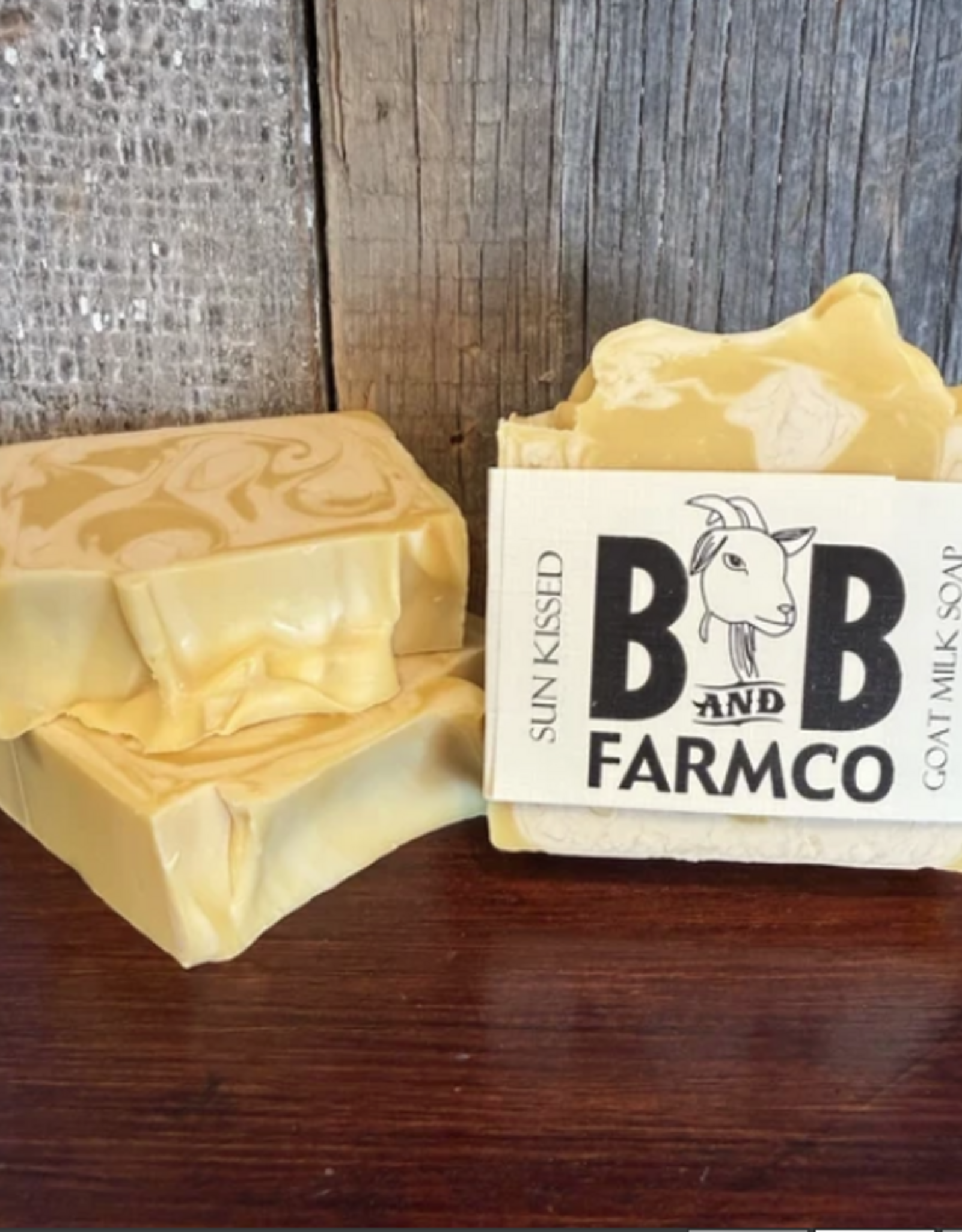 B and B Farm Co B and B FARMCO Sun Kissed Goat Milk Soap