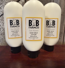 B and B Farm Co B and B FARMCO Sun Kissed Goat Milk Lotion