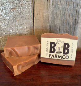 B and B Pumpkin Spice Goat Milk Soap