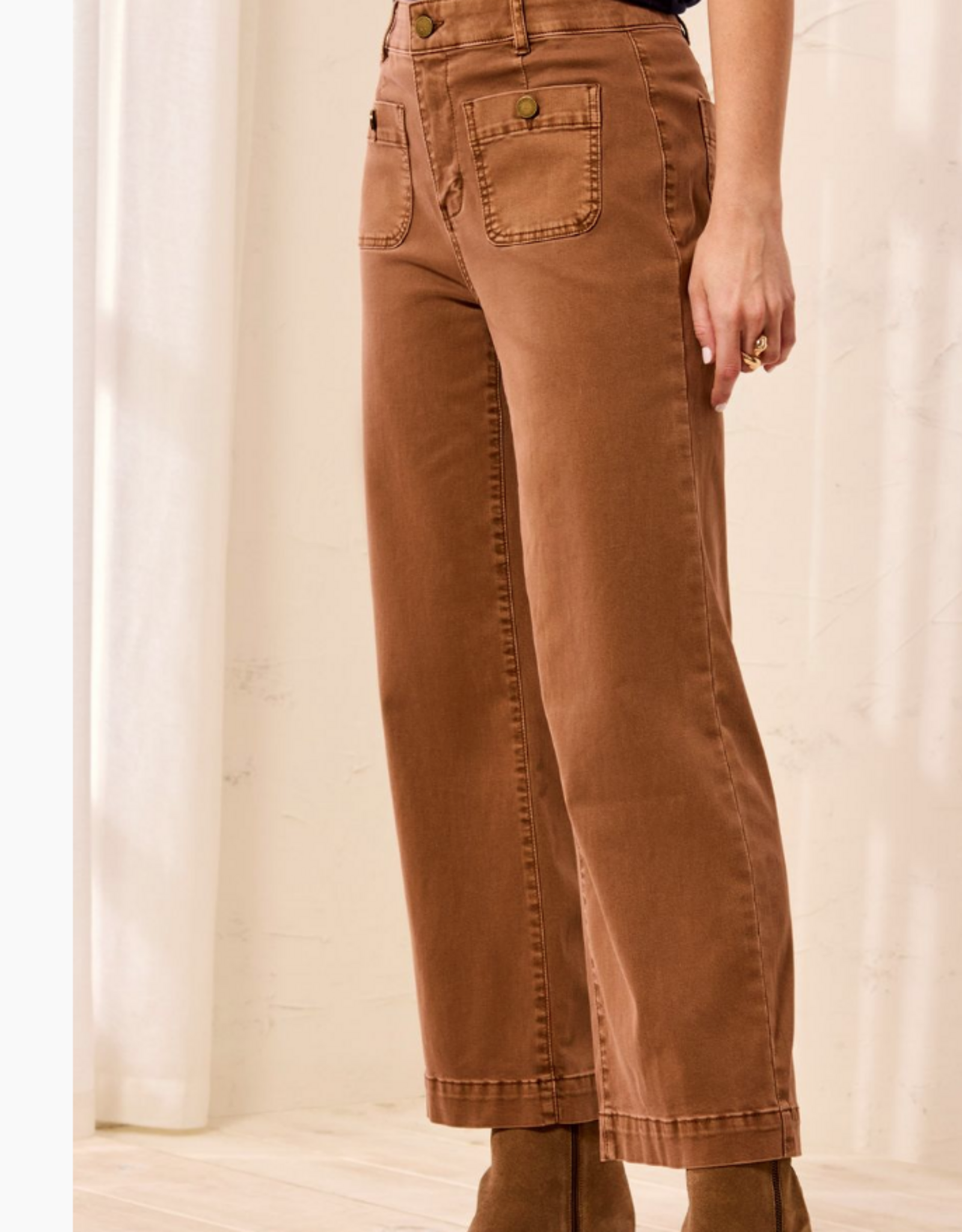 Tribal Tribal Hazelwood Sophia Curvy Straight Ankle Denim Jeans