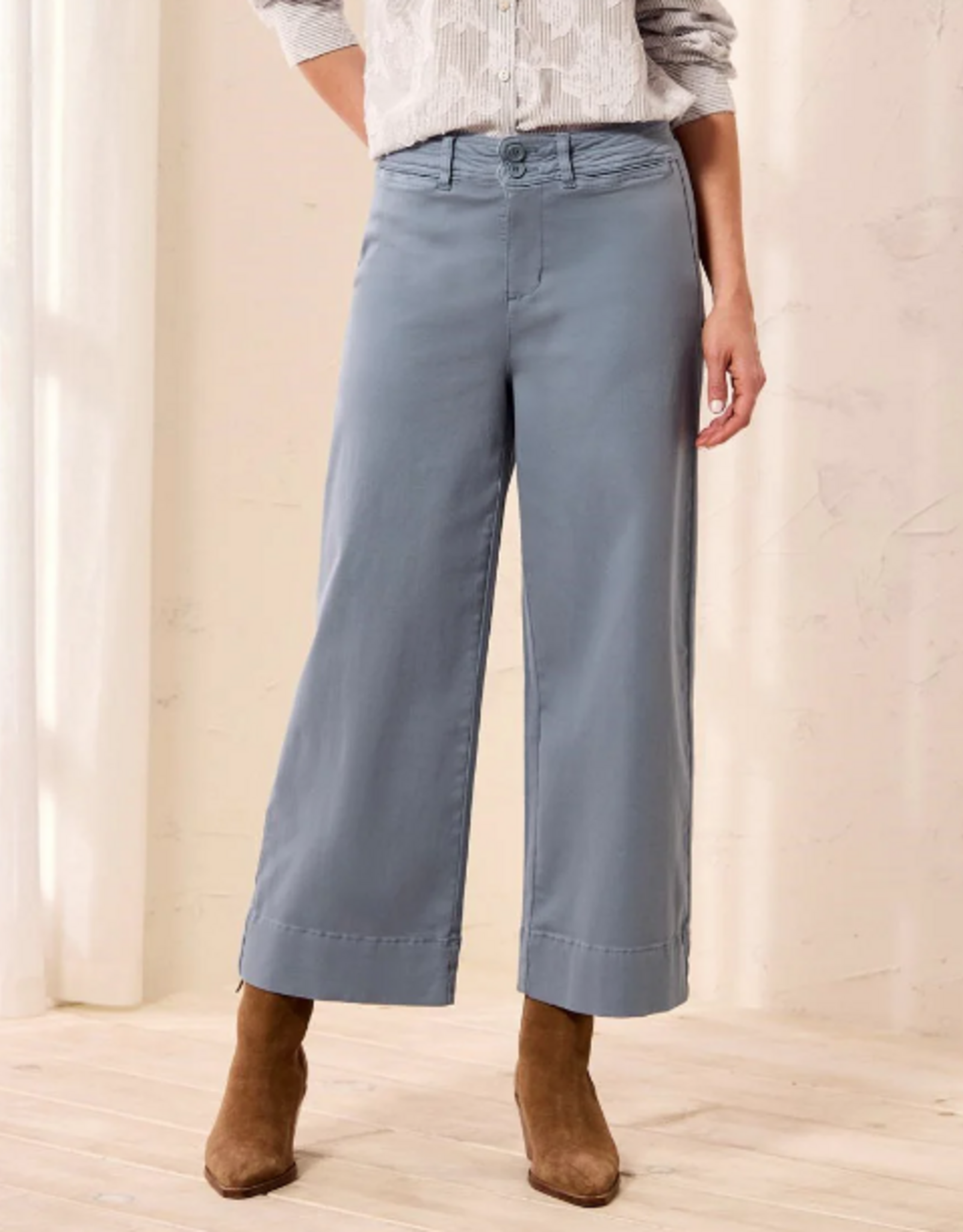 Tribal Tribal Comfort Stretch High Rise Palazzo Pant