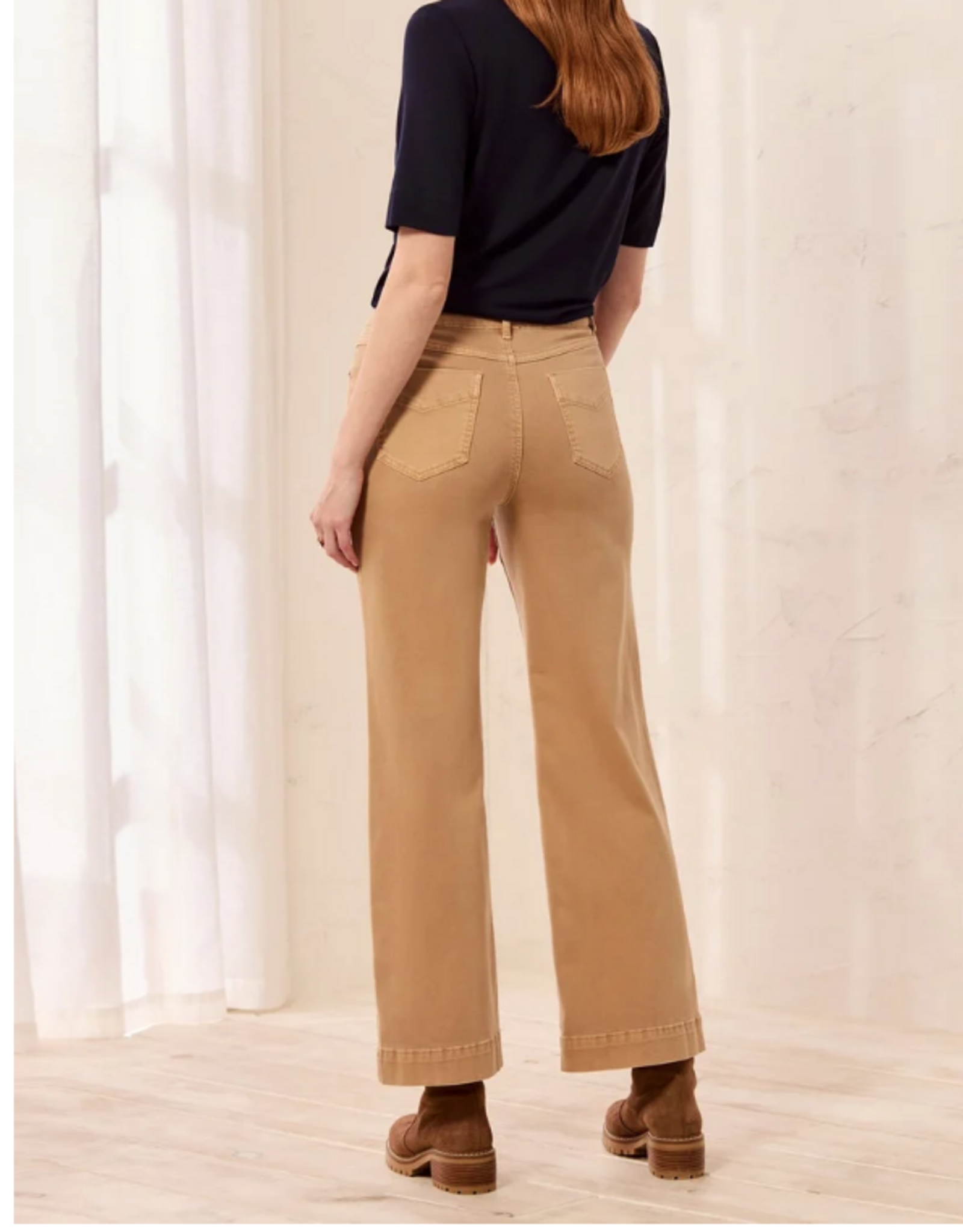 Tribal Tribal Sesame Comfort Stretch Wide Leg Pull-On Jean