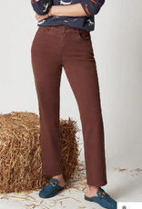 Ruby Rd Ruby Rd Dark Chocolate Petite Women's Soft Stretch Slim Fit Color Denim Jeans