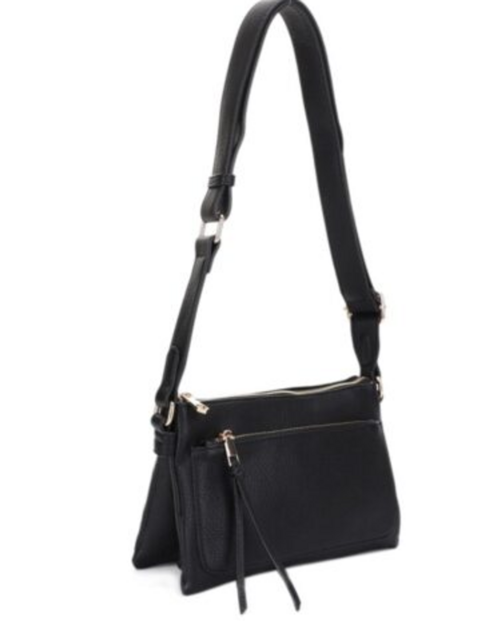 Cornet Coronet 59011 Black Multi Compartment Crossbody
