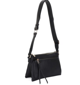 Cornet Coronet 59011 Black Multi Compartment Crossbody