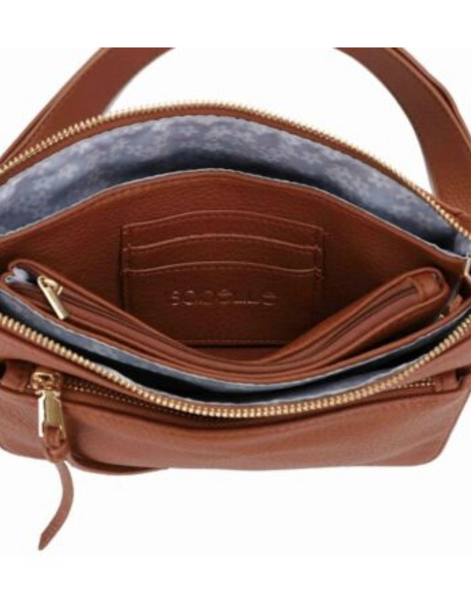 Cornet Coronet 59011 Black Multi Compartment Crossbody