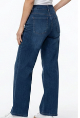 Ethyl Ethyl Benefit Blue  Mid Rise Relaxed Classic Jean