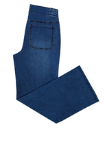 Ethyl Ethyl Benefit Blue  Mid Rise Relaxed Classic Jean