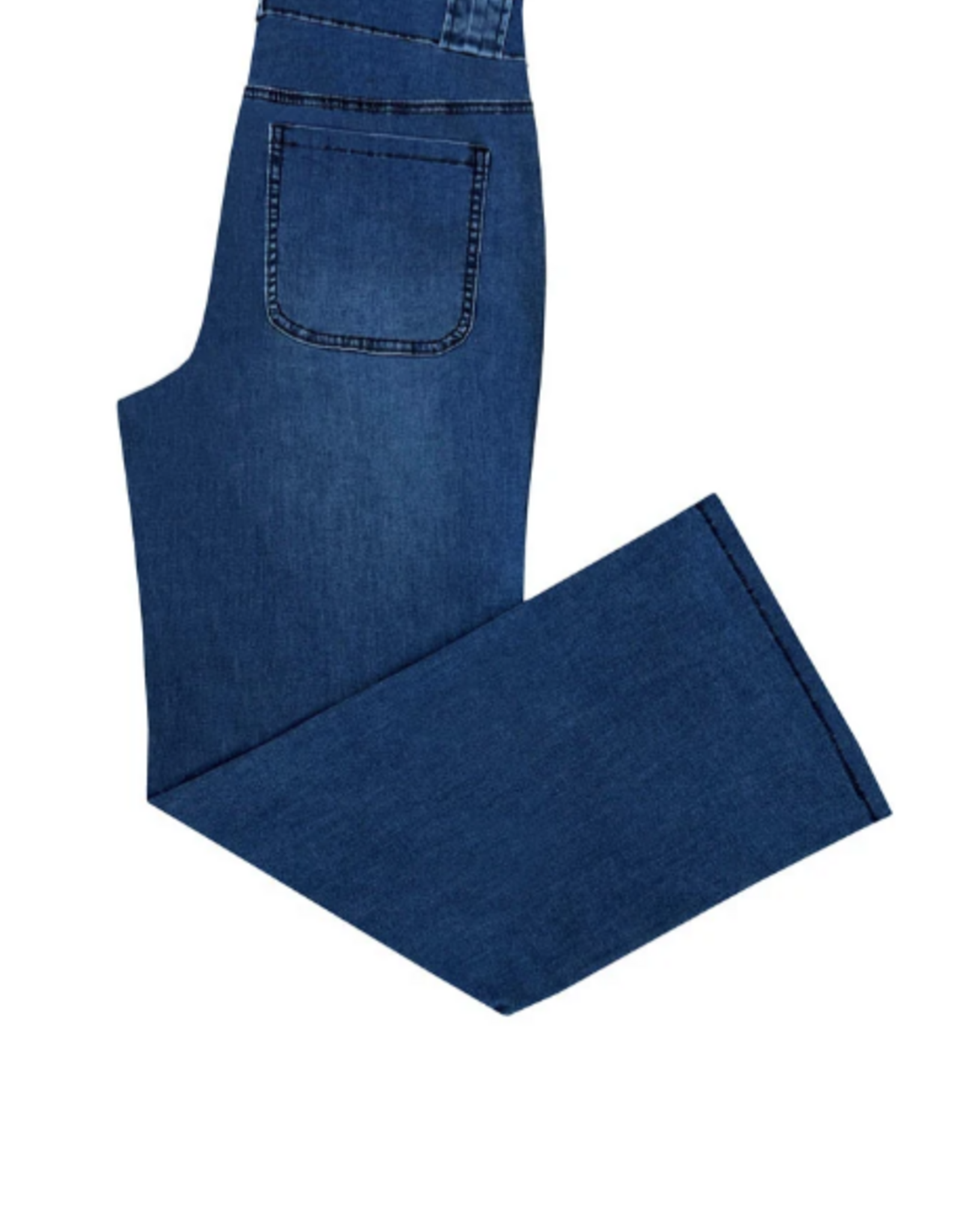 Ethyl Ethyl Benefit Blue  Mid Rise Relaxed Classic Jean