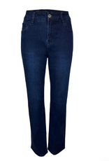 Ethyl Ethyl Blissful Blue Mid Rise Straight Leg Classic Style Jean