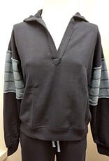 Threads 4 Thought Threads 4 Thought TWA4782 Terry V-Neck Long Sleeve Pull-Over Top