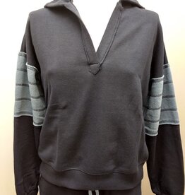 Threads 4 Thought Threads 4 Thought TWA4782 Terry V-Neck Long Sleeve Pull-Over Top