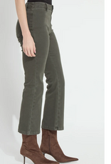 Lysse Lysse Olive Ankle Estelle Every Day Flare Denim