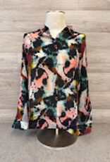 APNY APNY Multi Color Button Up Long Sleeve Top