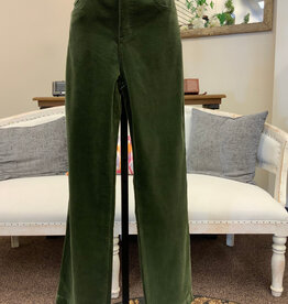 Tribal Tribal Basil  5 Pocket Corduroy Flare Bottom Pant