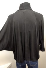 Kylie Paige Kylie Paige R21851 Black Rayon Span Joss Cardigan