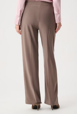 Joseph Ribkoff Joseph Ribkoff Mink Wide-leg Full-length Trouser Pant