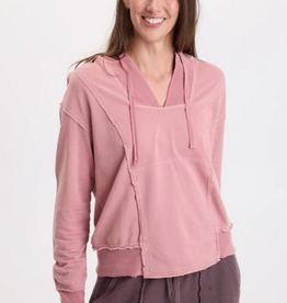 Wearables Wearables Rose ROSALYN FLEECE CASUAL HOODIE