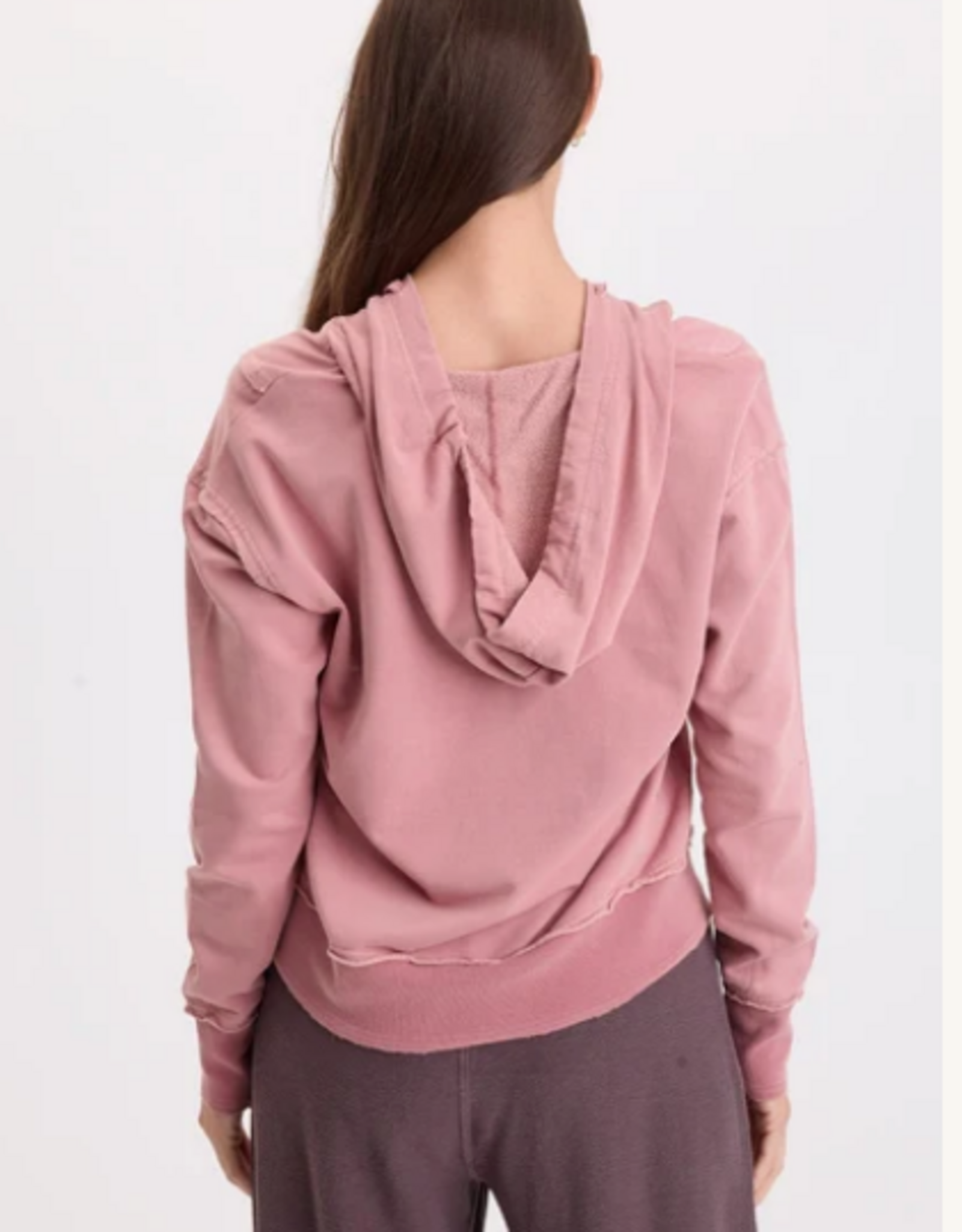 Wearables Wearables Rose ROSALYN FLEECE CASUAL HOODIE