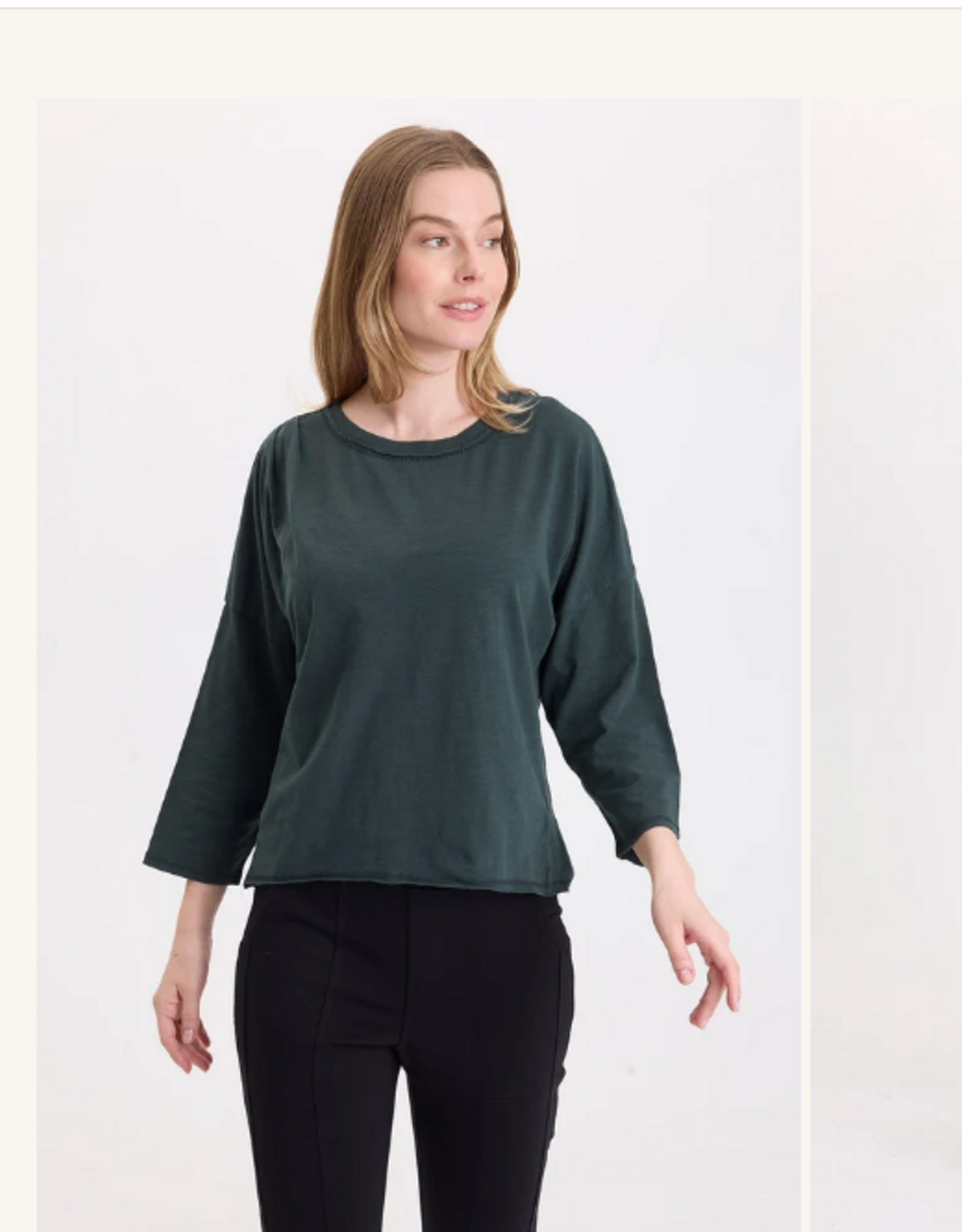 Wearables Wearables Ivy OLIVERO PLEATED SHOULDER TOP