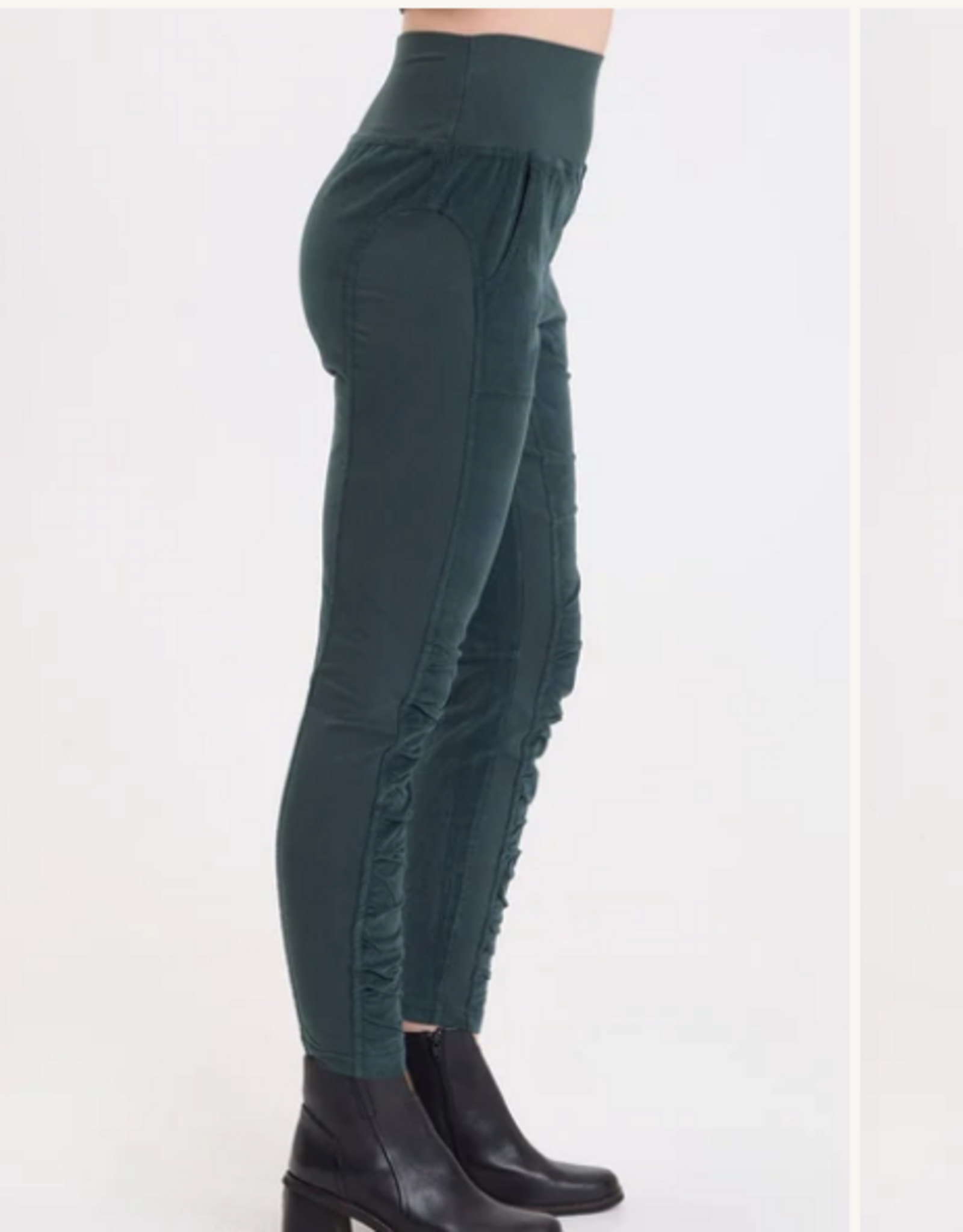 Wearables Wearables 22804 Ivy CORDUROY PENNY RUCHED LEGGING