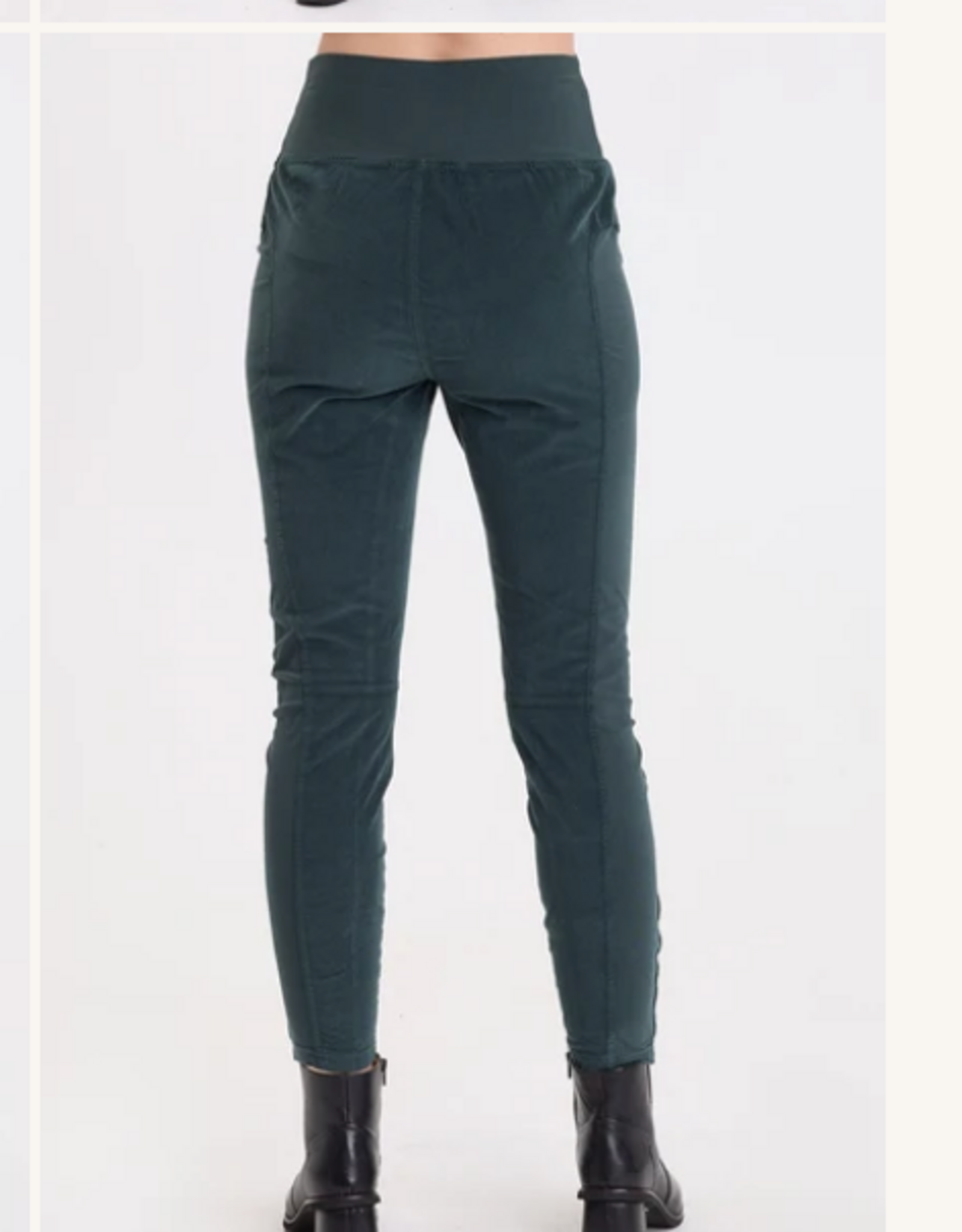 Wearables Wearables 22804 Ivy CORDUROY PENNY RUCHED LEGGING