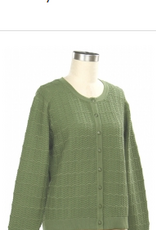 Southern Lady Southern Lady  Lt Beret Long Sleeve Cardigan Sweater