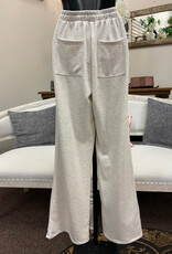 Kylie Paige Kylie Paige  Oatmeal Heidi  Cotton Terry Pant