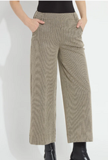 Lysse Lysse Everwood Sheen Line Print  Wide LegPull On Boyfriend Denim