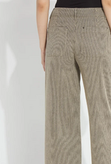 Lysse Lysse Everwood Sheen Line Print  Wide LegPull On Boyfriend Denim