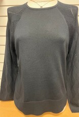 Picadilly Sunday 6944 Black Round Neck Long Sleeve