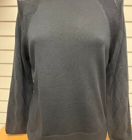 Picadilly Sunday Black Round Neck Long Sleeve