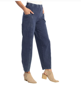 Jess & Jane Jess & Jane M100 Denim Wash  Cotton Spandex Loose Fit Pant