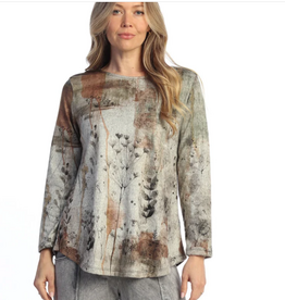 Jess & Jane Jess & Jane Multi Color Day Dream  Tunic Top