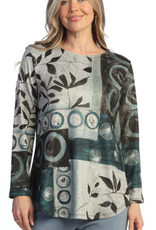 Jess & Jane Jess & Jane  Multi Color Nora  Tunic Top