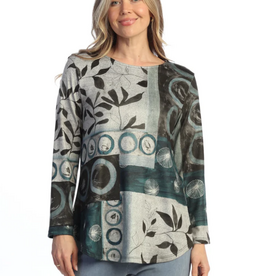 Jess & Jane Jess & Jane Multi Color Nora  Tunic Top