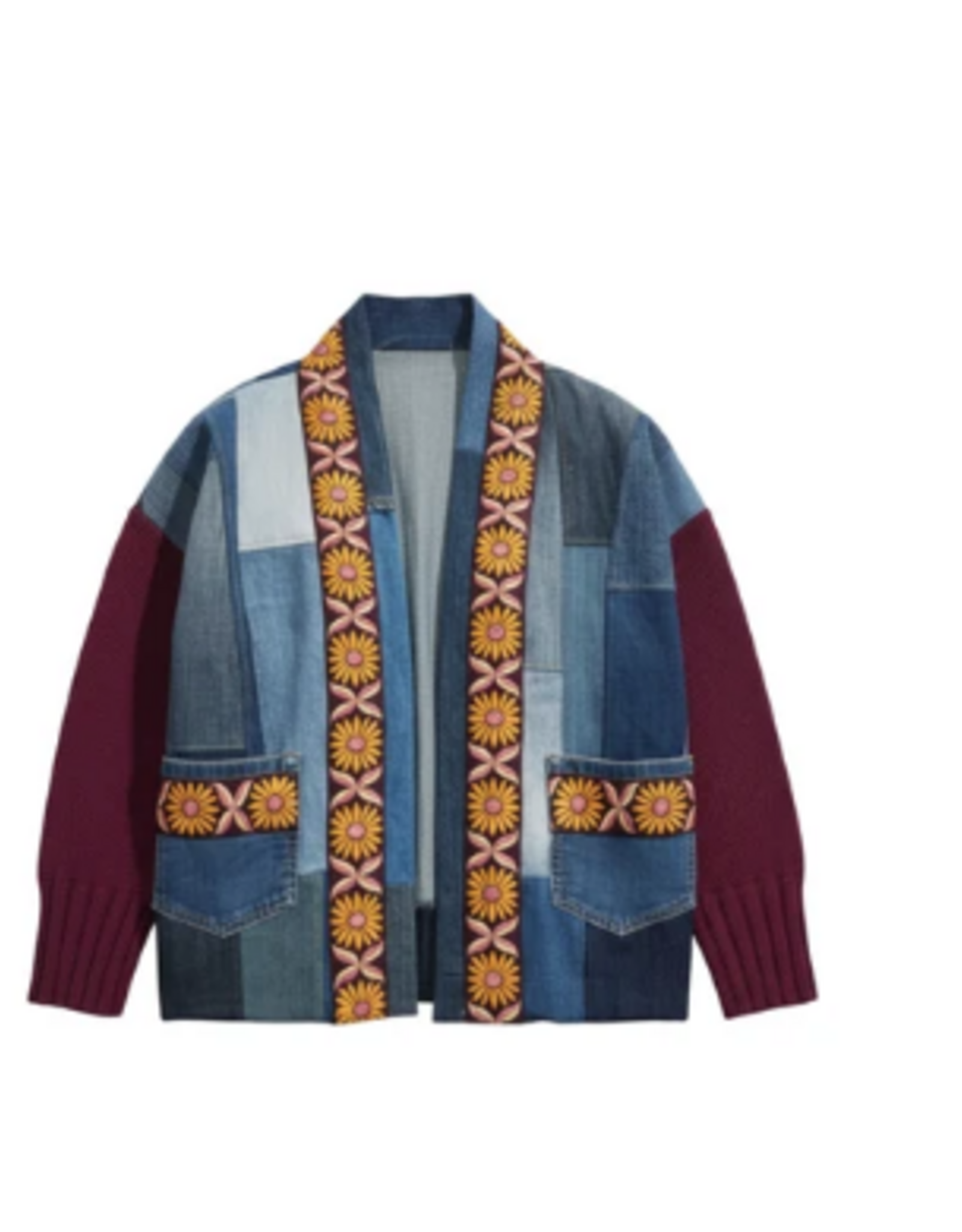 Shannon Passero Shannon Passero Windsor Wine Lennox  Cardigan Open Front Cardigan