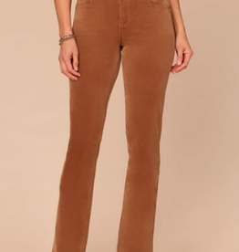 Democracy Democracy Raw Umber Corduroy High Rise  Itty Bitty Boot Cut
