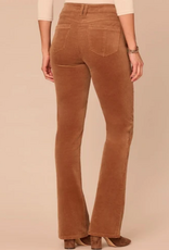 Democracy Democracy Raw Umber Corduroy High Rise  Itty Bitty Boot Cut